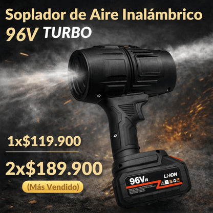 Soplador Inalámbrico de Alta potencia-TurboJet.