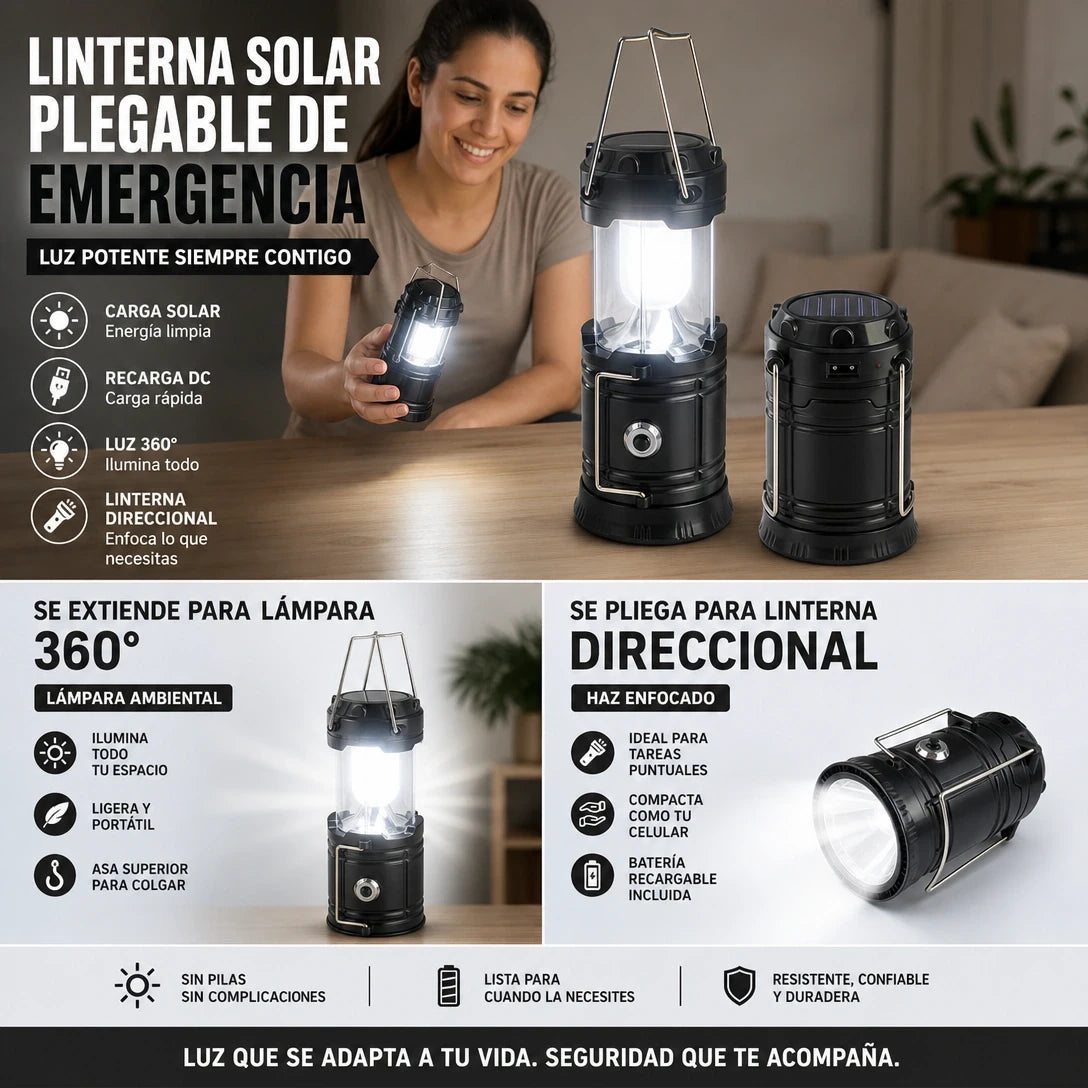 LAMPARA CAMPING EMERGENCIA