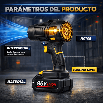 Soplador Inalámbrico de Alta potencia-TurboJet.