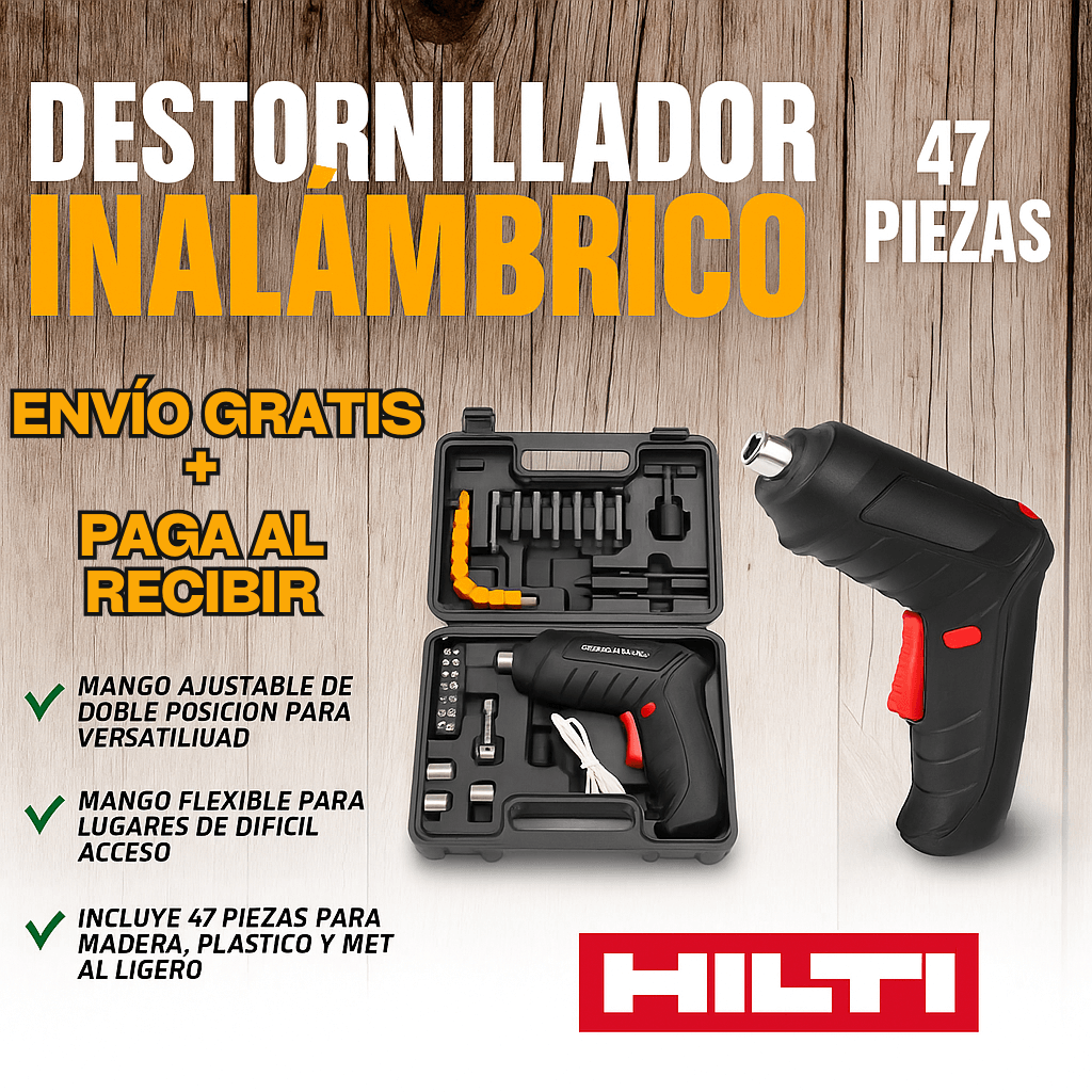 Destornillador Inalámbrico NeoDriver 47 en 1