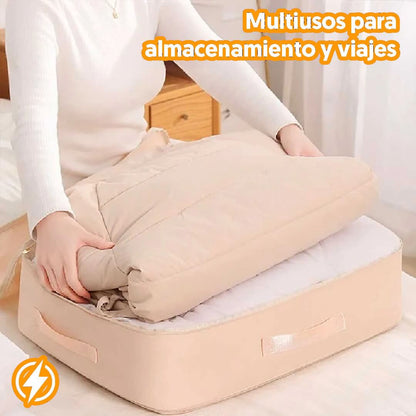 Organizador de Sabanas de autocompresión/¡Armario renovado al instante!
